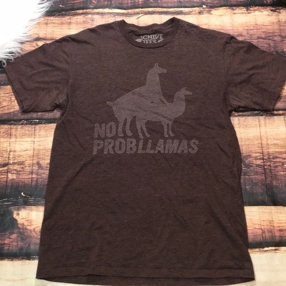 chive Other - Chive Tees No Probllamas Llama Tee Shirt